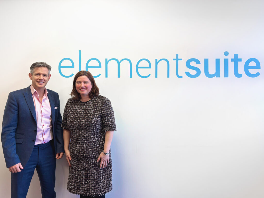 Zellis acquires elementsuite - Steve Elcock and Abigail Vaughan